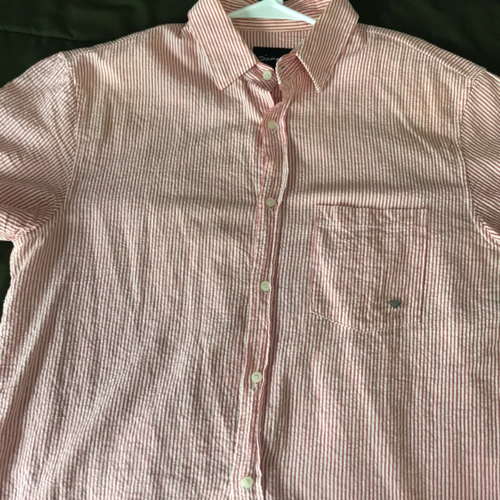 Diamond supply co button down